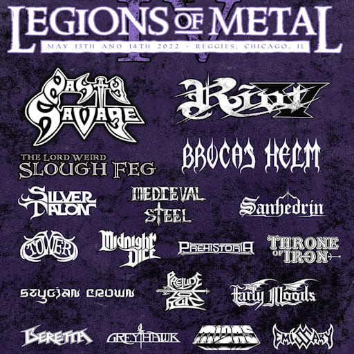 Legions of Metal Fest Chicago Tickets
