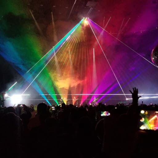 Pink Floyd Laser Show in Chicago
